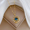 Luna Celestial Gold Necklace - Orlumea