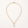 Luna Pearl Drop Necklace - Orlumea