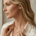 Luna Pearl Layered Necklace - Orlumea
