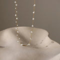 Luna Pearl Layered Necklace - Orlumea