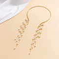 Luxe Pearl Cascade Gold Necklace - Orlumea