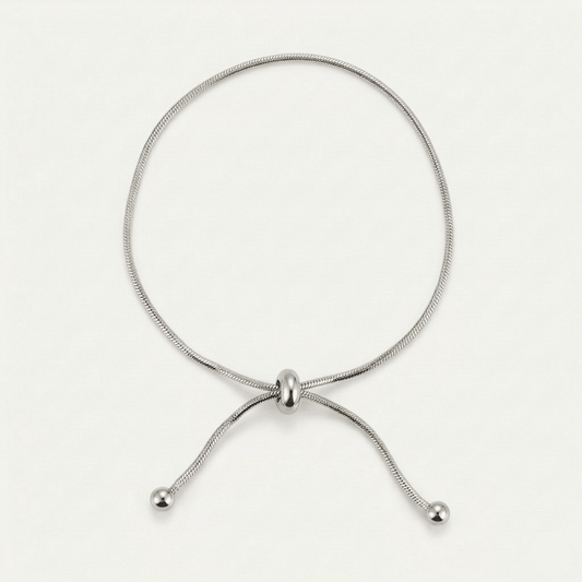 Minimal Gold Adjustable Anklet - Orlumea