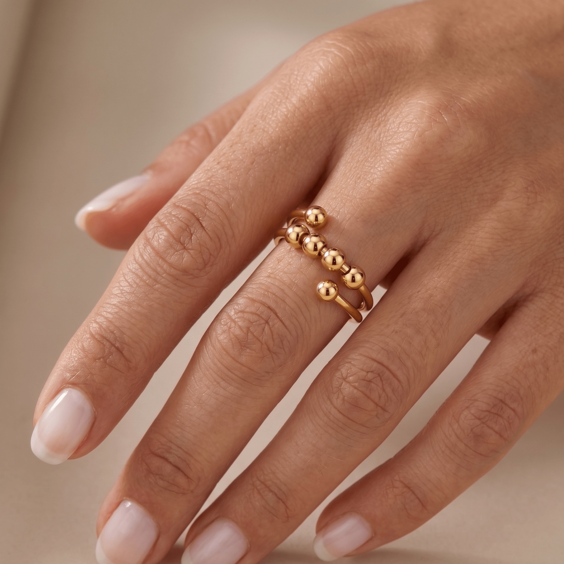 Orbit Bead Ring - Orlumea