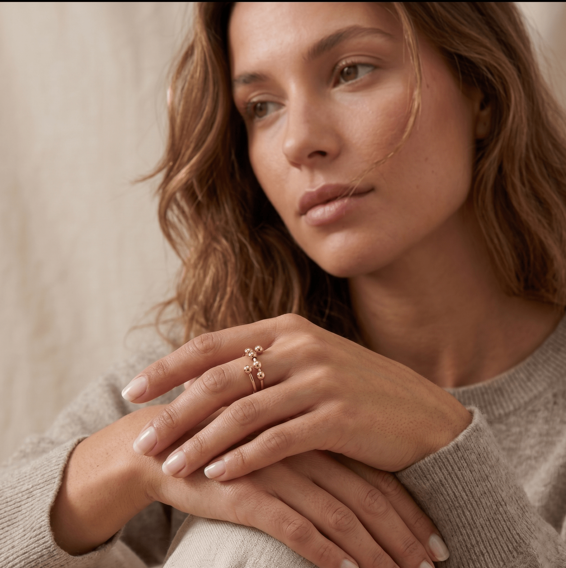 Orbit Bead Ring - Orlumea