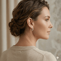 Parisian Luxe Sparkle Hoops - Orlumea