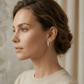 Parisian Luxe Sparkle Hoops - Orlumea