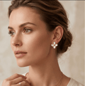 Pearl Bloom Earrings - Orlumea