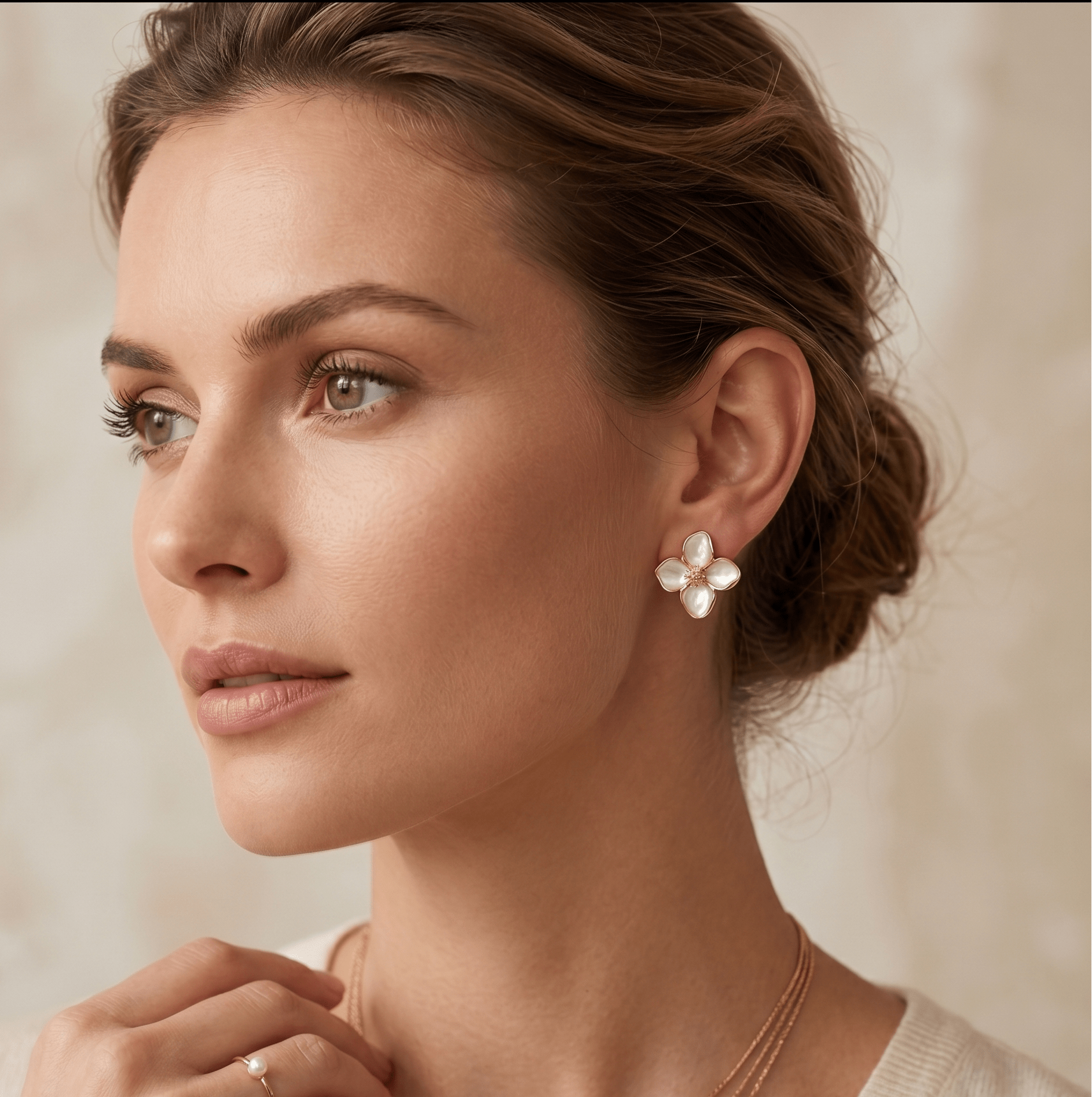 Pearl Bloom Earrings - Orlumea