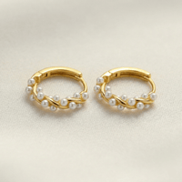 Pearl Signature Hoops