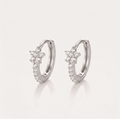 Radiant Cross Hoop Earrings - Orlumea