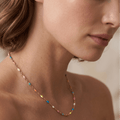Rainbow Candy Bead Necklace - Orlumea