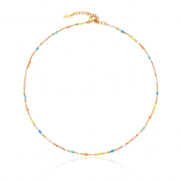Rainbow Candy Bead Necklace - Orlumea