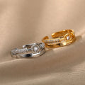Sienna Crystal Adjustable Ring - Orlumea