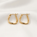 Sienna Square Hoop Earrings - Orlumea
