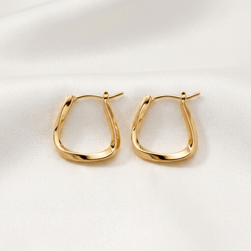 Sienna Square Hoop Earrings - Orlumea