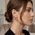 Sienna Square Hoop Earrings - Orlumea