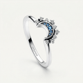 Solara Moon Gold Ring - Orlumea