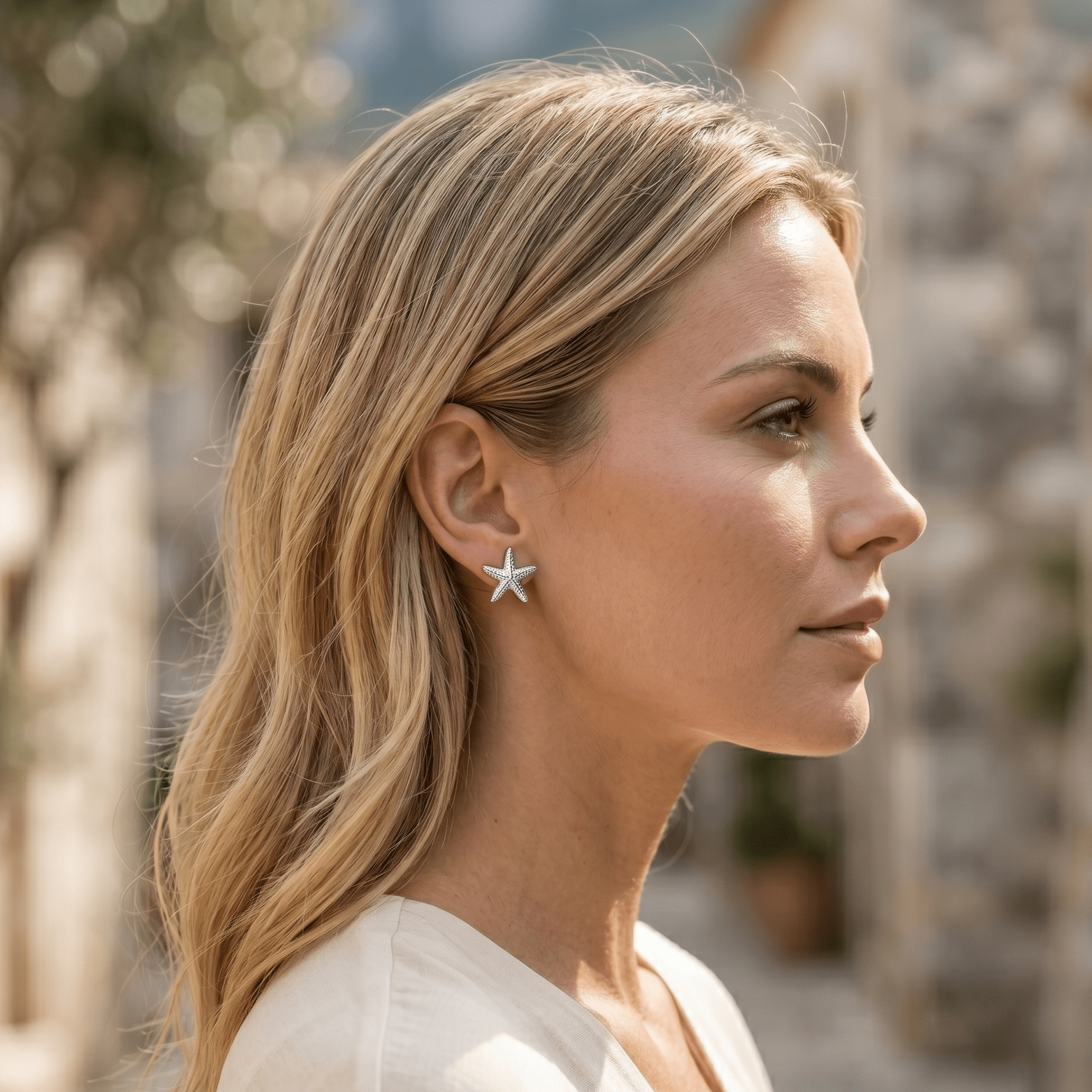 Starfish Stud Earrings - Orlumea