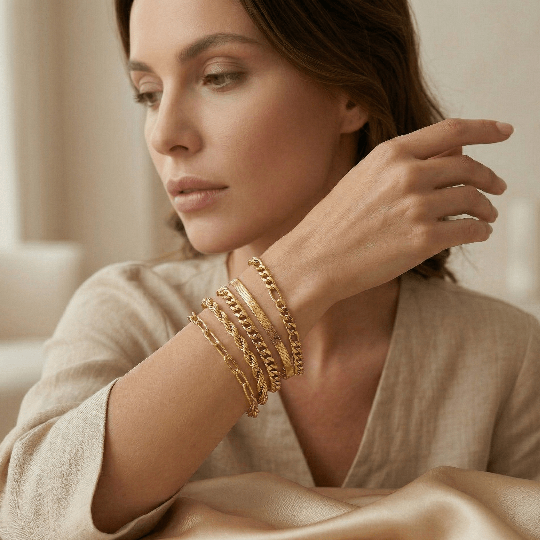 The Kensington Bracelet Set - Orlumea