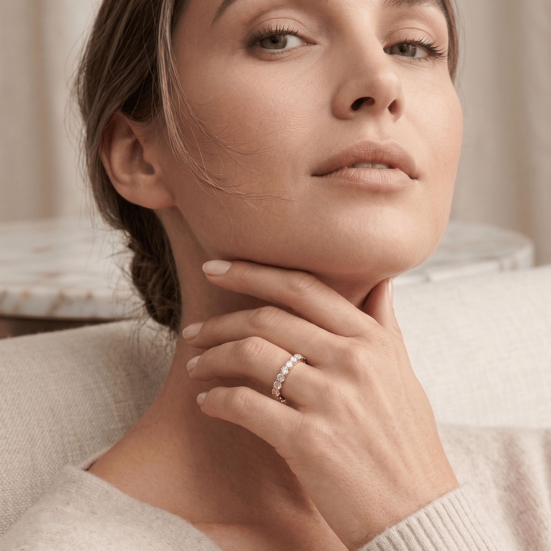 Timeless Gold Eternity Band - Orlumea