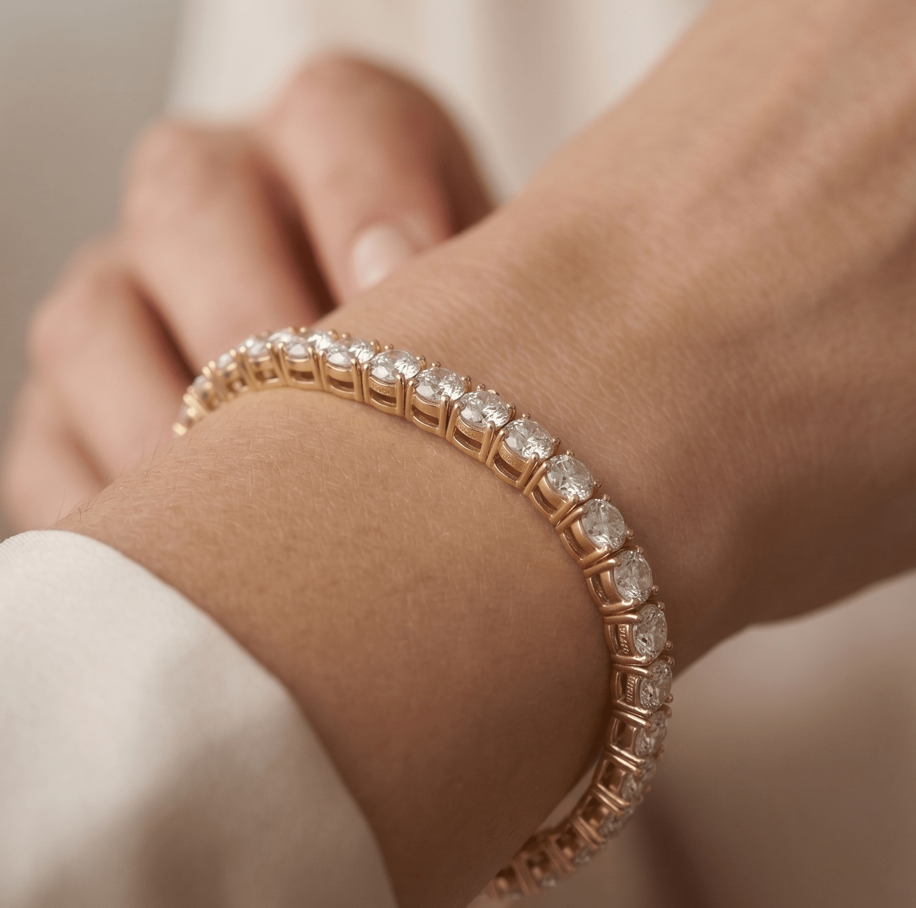 Timeless Radiance Tennis Bracelet - Orlumea