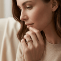 Twisted Zirconia Gold Ring - Orlumea